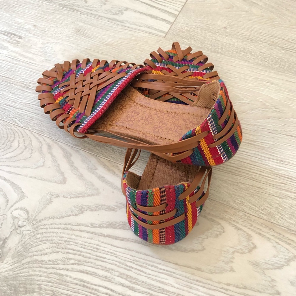 New Nicaraguan Woven Sandals Loafer Shoes - Picture 5 of 16
